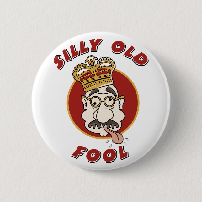 April Fools 2 Inch Round Button (Front)