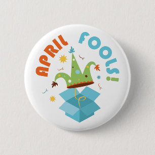 April Fools 2 Inch Round Button