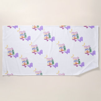 April Fools'  Beach Towel