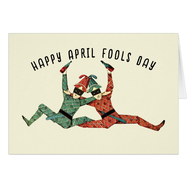 April Fool's Day Card (Front Horizontal)