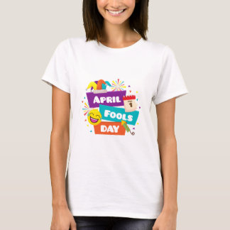 April Fools' Day Fun - Colorful T-Shirt Design!