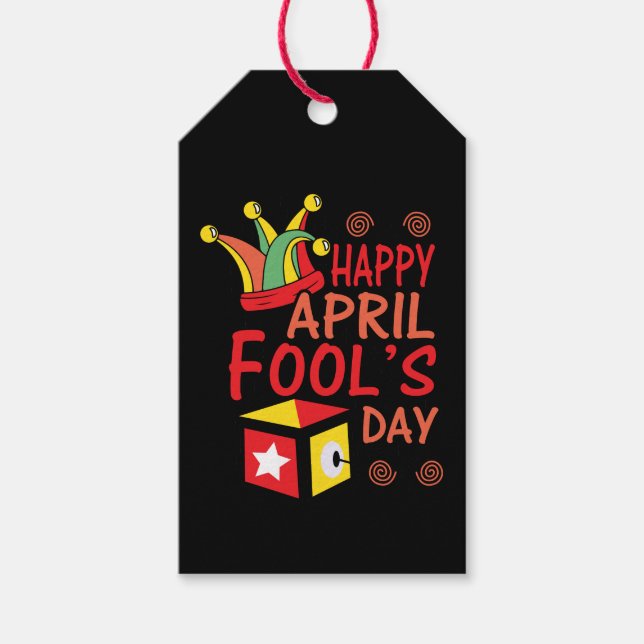April Fool's Day Gift Tags (Front)