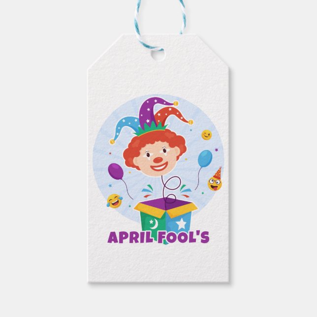April Fool's Day Gift Tags (Front)