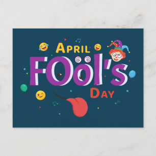 April Fool's Day Holiday Postcard