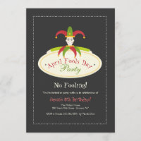 April Fool's Day Invitation