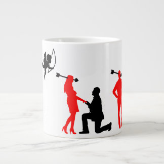 April fools day large coffee mug