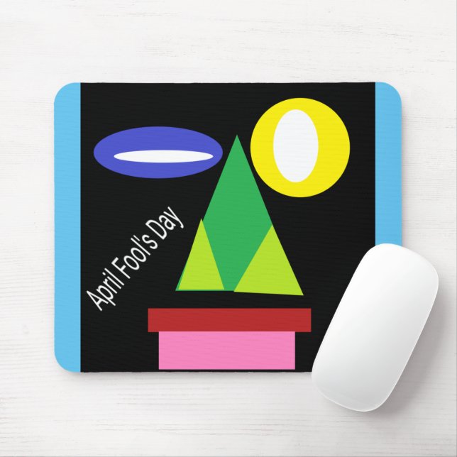 April Fool's Day Mouse Pad (With Mouse)