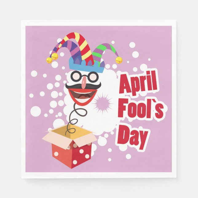 April Fools Day Napkin (Front)