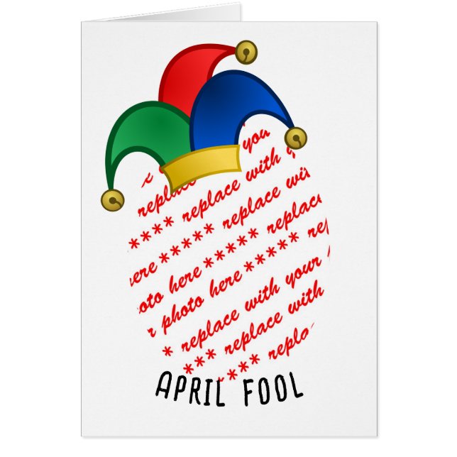 April Fool's Day Photo Card (Front)