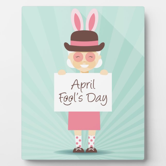 april fools day plaque (Front)