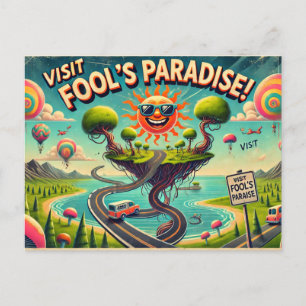 April Fools' Day, Postcard