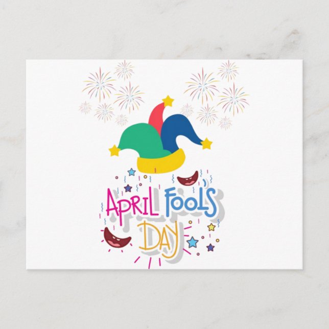 april fools day postcard (Front)