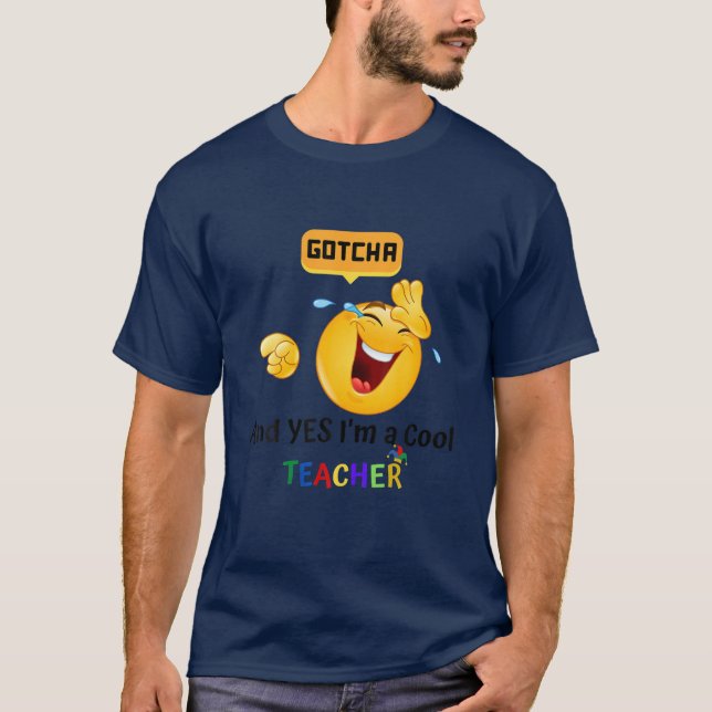 April Fools Day Prank Teacher T-Shirt (Front)