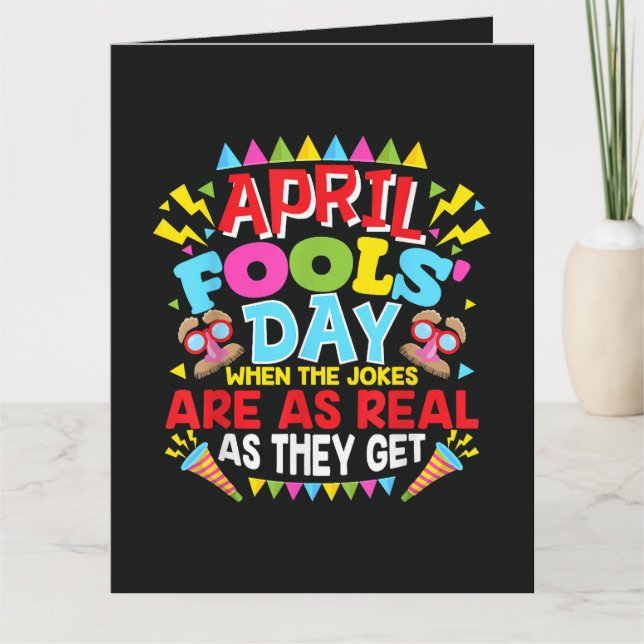 April Fools' Day Thank You Card (Front)