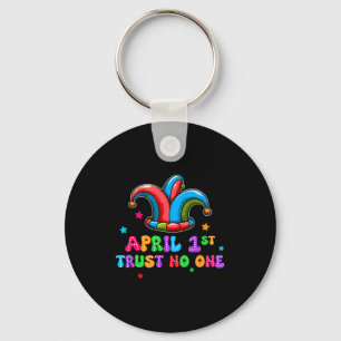 April Fool's Day Trust April 1st Prank Joke Gift  Keychain