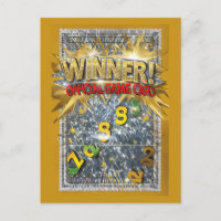 April Fools Fake Scratch Off Winner Prank