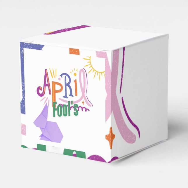 April Fool's Favor Box (Front Side)