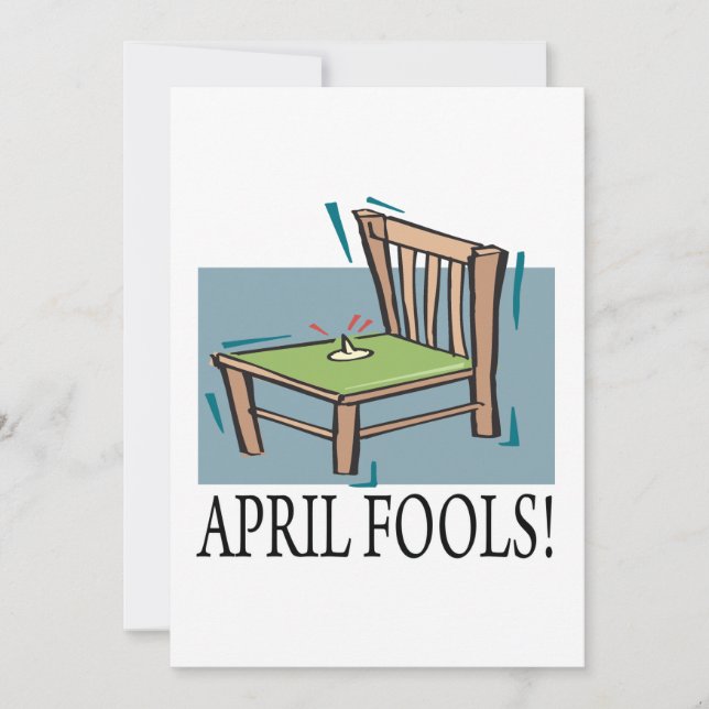 April Fools Invitation (Front)