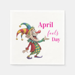 April Fools Paper Napkins