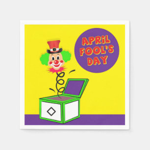 April Fools Paper Napkins