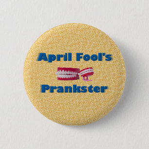 April Fool's Prankster 2 Inch Round Button