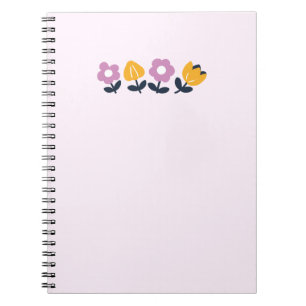 April Hugs and Wet Noses – Floral Part Notebook
