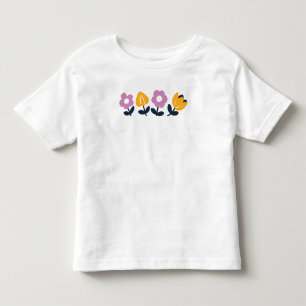 April Hugs and Wet Noses – Floral Part Toddler T-shirt