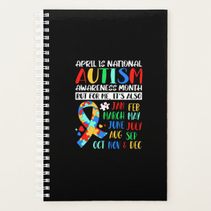 April is National Autism Awareness Month Planner