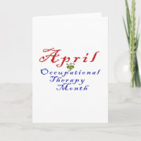 April is Occupational Therapy Month