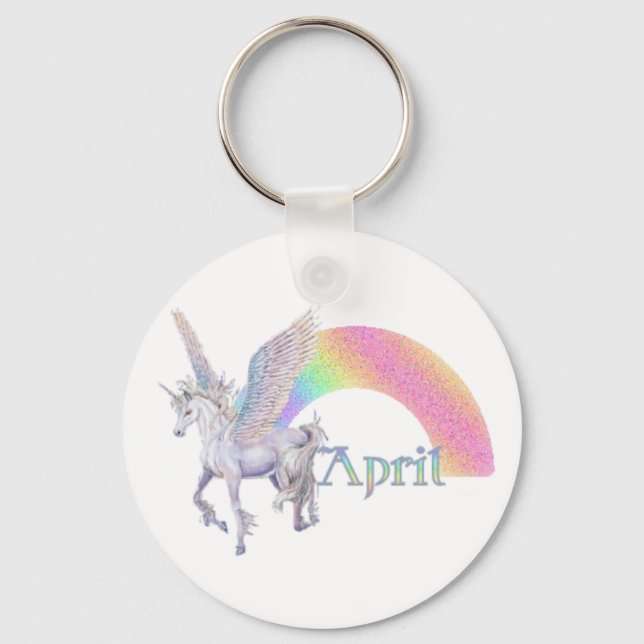April Keychain (Front)