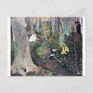 April, Maurice Denis Postcard