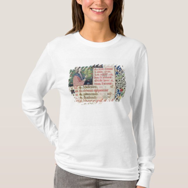 April: Picking Flowers T-Shirt (Front)