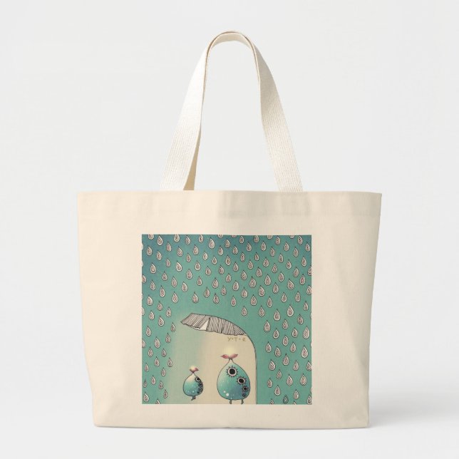 April Shower 2012 Large Tote Bag (Front)