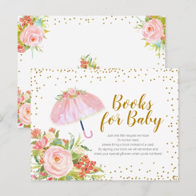 April Showers Bring May Flowers Books for Baby Pos Postcard (Front/Back)