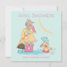 April Showers bring Mermaid Flowers!