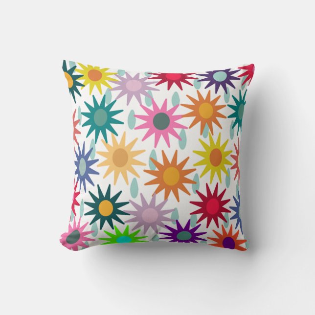 April Showers May Flowers  Throw Pillow (Front)