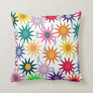 April Showers May Flowers  Throw Pillow