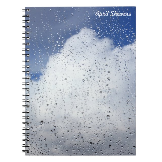 April Showers Notebook (Front)