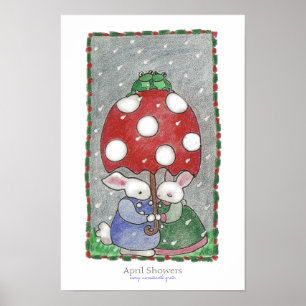 April Showers Poster