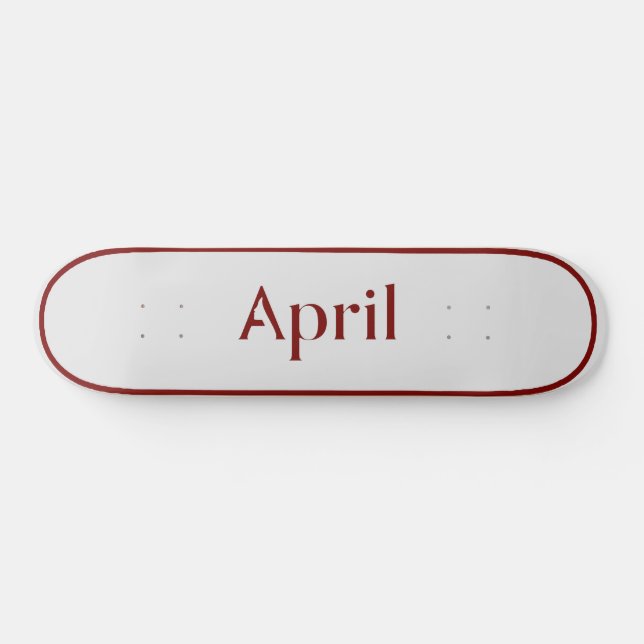 April Skateboards / April skateboard / April Duck | Zazzle
