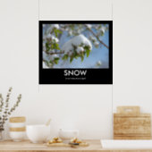 April Snow Demotivational Poster (Kitchen)