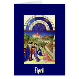 April -the Tres Riches Heures du Duc de Berry