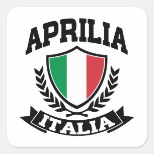 Aprilia Italia Square Sticker