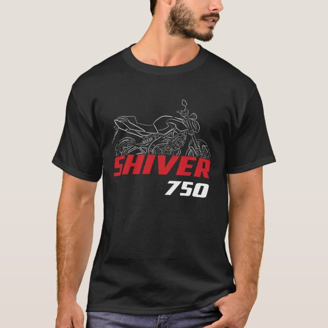 Aprilia Shiver 750 2007-2009 T-Shirt (Front)