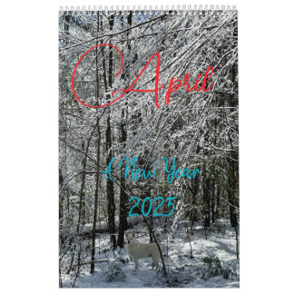 April's new year calendar