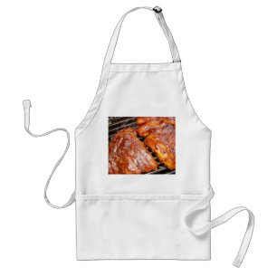 apron BBQ apron BBQ ribs image cooking apron