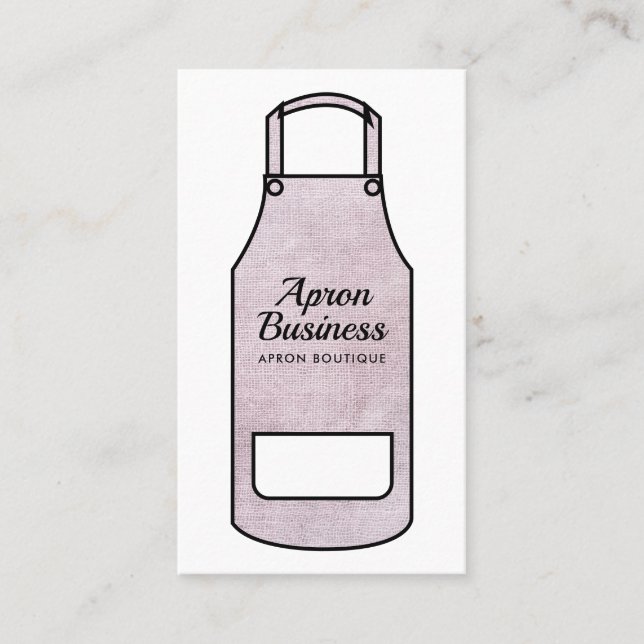 Apron Business Card (Front)