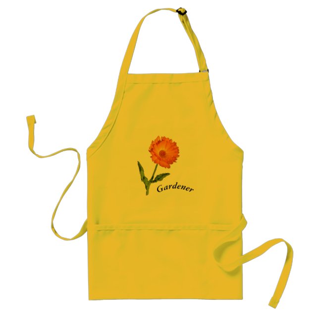 Apron - Calendula Blossom for the Gardener (Front)