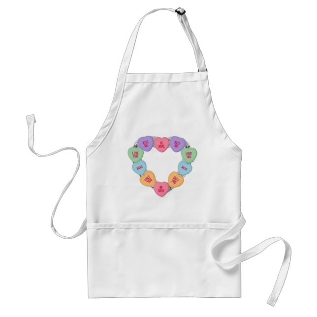 Apron Candy Love Hearts (Front)