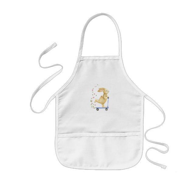 Apron Children - Cute Rabbit (Front)